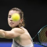 Simona Waltert a été battue au dernier tour des qualifs à Paris KEYSTONE/ANTHONY ANEX